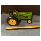 Metal John Deere Tractor ( Tire needs fixing)
