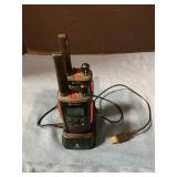 Cobra RX680 2-way radio with charging dock