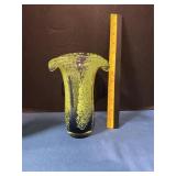 Italian Murano Style Hand-blown vase