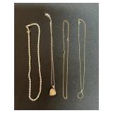 Costume necklaces
