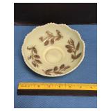 Vintage custard glass bowl