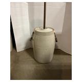 Butter churn crock # 4 (with cracks)