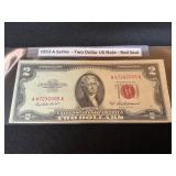 1953 -A Two Dollar US Note Red Seal