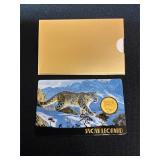 Snow Leopard 1/1000 Oz. Gold  Coin