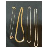 Costume necklaces