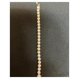 Silver Goldtone CZ Tennis Bracelet 7ï¿½
