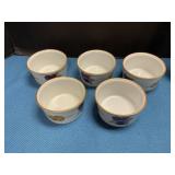 Royal Worcester Evesham custard cups