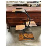 3-tier rustic plant stand