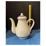White Porcelain Coffee Pot