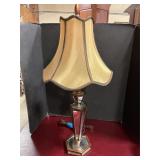 Mirror/ wood base table lamp 26ï¿½ T
