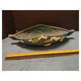 Roseville Pottery console bowl ï¿½snowberryï¿½ Pattern