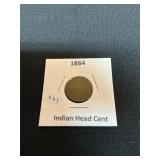1864 Indian Head Cent