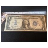 1934 ï¿½Funny Back $1 Silver Certificate Blue Seal
