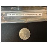 Bicentennial Eisenhower Dollar Coin UNC