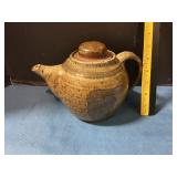 Pottery stoneware Teapot