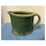 Salt glazed pottery pitcher 4' tall