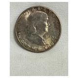 1948 Silver half dollar
