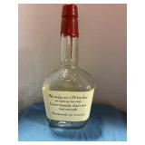 Makers Mark Temporarily out of stock empty bottles