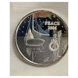 2006 Peace 1ounce silver round