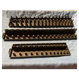 Plastic socket holders