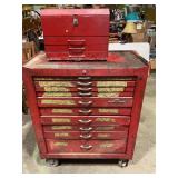 NAPA metal roll around toolbox