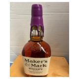 Makers Mark Los Angelas Lakers 1L bottle