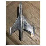 Vintage 1953 Ford jet airplane hood ornament