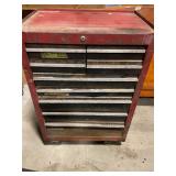 Craftsman metal roll around tool chest w/ content