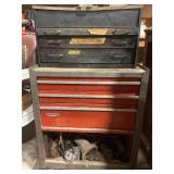 Craftsman bottom toolbox with content