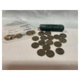 Nickels assorted dates