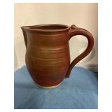 Pottery pitcher 8' tall