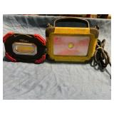 2 Hyper tough lights,one has no charger
