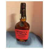 Makers Mark 1998 UofL 1L bottle