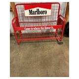 Marboro advertising metal display stand 52'x18'