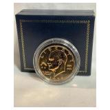 1978 Eisenhower gold plated dollar
