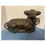 Vintage cast iron NO.866 lamb cake mold