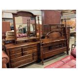 Dresser w/ mirror & full/queen bed matches 507