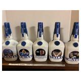 Makers Mark coach bottles spelling KY Wildcats