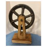 Spinning Wheel decor 13' tall