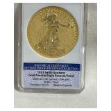1933 double eagle 24kG layered Reverse proofProof