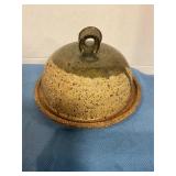 Pottery covered dish