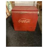 Vintage Coca-Cola cooler chest
