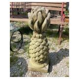Concrete pineapple