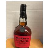 Makers Mark 1998 UofL Whisky 1liter bottle 45%Alc
