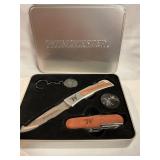 Barlow Winchester knive in collector tin