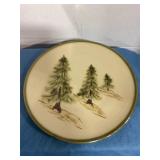 Louisville stoneware 9' plate