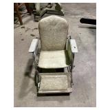Antique kids, barber chair