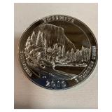 2010 Yosemite 5.0 ounce silver round