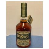 McKenna Single Barrel # 6068 date 2-2-09 750ml