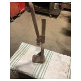 Vintage steel bottle capper
